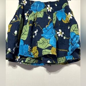 Hollister Blue Floral Shirt